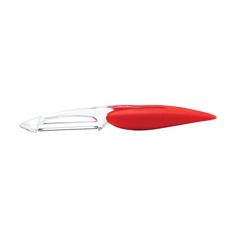 Mastrad Thin & Soft Skinspeeler, Red, Elios