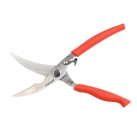 Mastrad Poultry And Pizza Scissors L25cm, Red