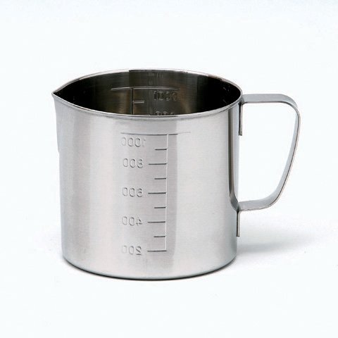 AG Stainless Steel 18-8 Measuring Cup 0.5L
