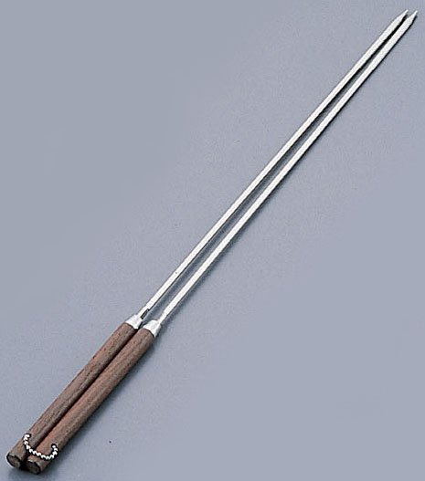Tempura Chopstick, Rose Wood Handle L35cm