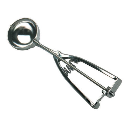 Piazza Stainless Steel Ice Cream Scoop Ø6.9cm, 1/12L