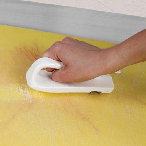 Sparta Cutting Board Scrapper/Refinisher, White