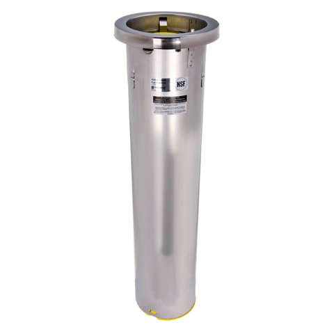 San Jamar Counter Mount Collar Cup Dispenser For 32-46Oz Cup, Cup Rim: 10.1-11.7cm, L23.5"