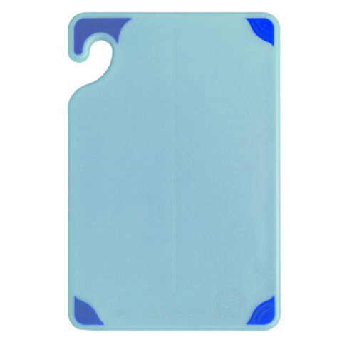 San Jamar Saf-T-Grip Cutting Board L45.7xW30.5xH1.3cm, Blue