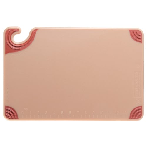 San Jamar Saf-T-Grip Cutting Board L45.7xW30.5xH1.3cm, Brown