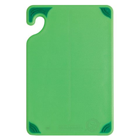 San Jamar Saf-T-Grip Cutting Board L45.7xW30.5xH1.3cm, Green