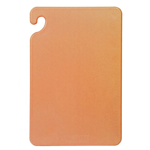 (13-01536-05) CUT-N-CARRY WORLD GOURMET CUTTING BOARD w/S-HOOK 325x530x15mm,BROWN,KATCHALL (GN 1/1) SAN JAMAR