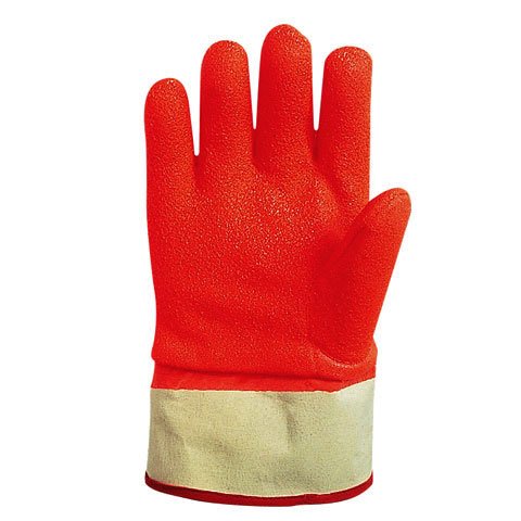 San Jamar Frozen Food Glove Orange With Safety Cuff