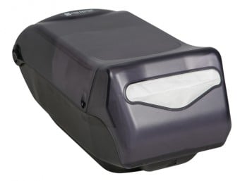 San Jamar Countertop Fullfold Control Face Napkin Dispenser H7.25xW8xD15.75", Black Pearl, Venue®