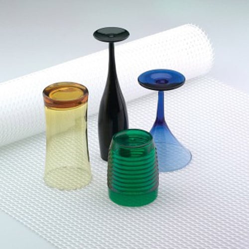 (19-00646-12) POLY-LINER 10FT SHELF LINER, CLEAR, SAN JAMAR