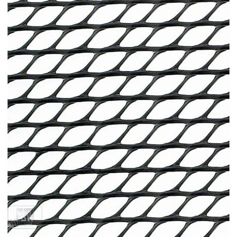 San Jamar Poly-Liner 10Ft Shelf Liner, Black