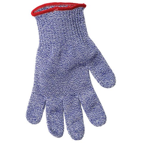 San Jamar Cut Resistant Glove With Dyneema, Large, Blue