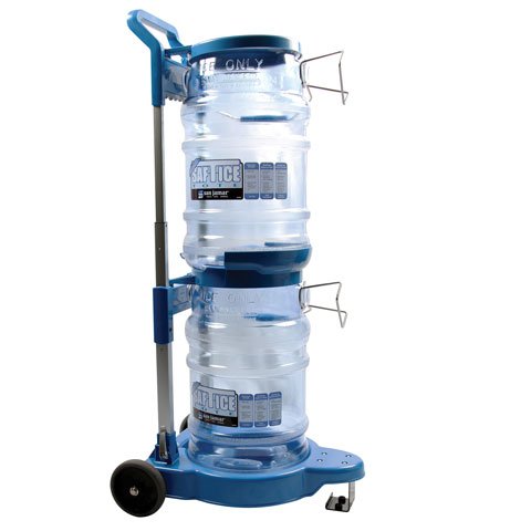 San Jamar Saf-T-Ice Cart For Use With 2 Saf-T-Ice SI6000