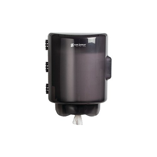 San Jamar Centerpull Towel Dispenser L11xW13.75xH11.25", Black