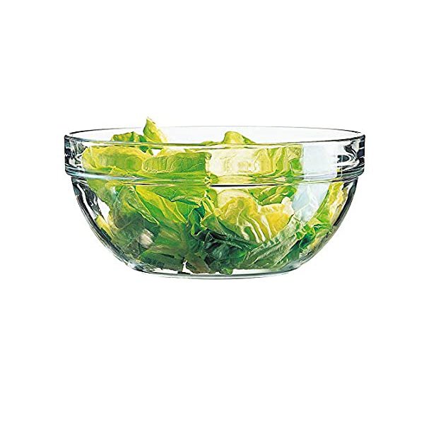 Arcoroc Empilable Tempered Stackable Bowl, 4.3L-145¾oz