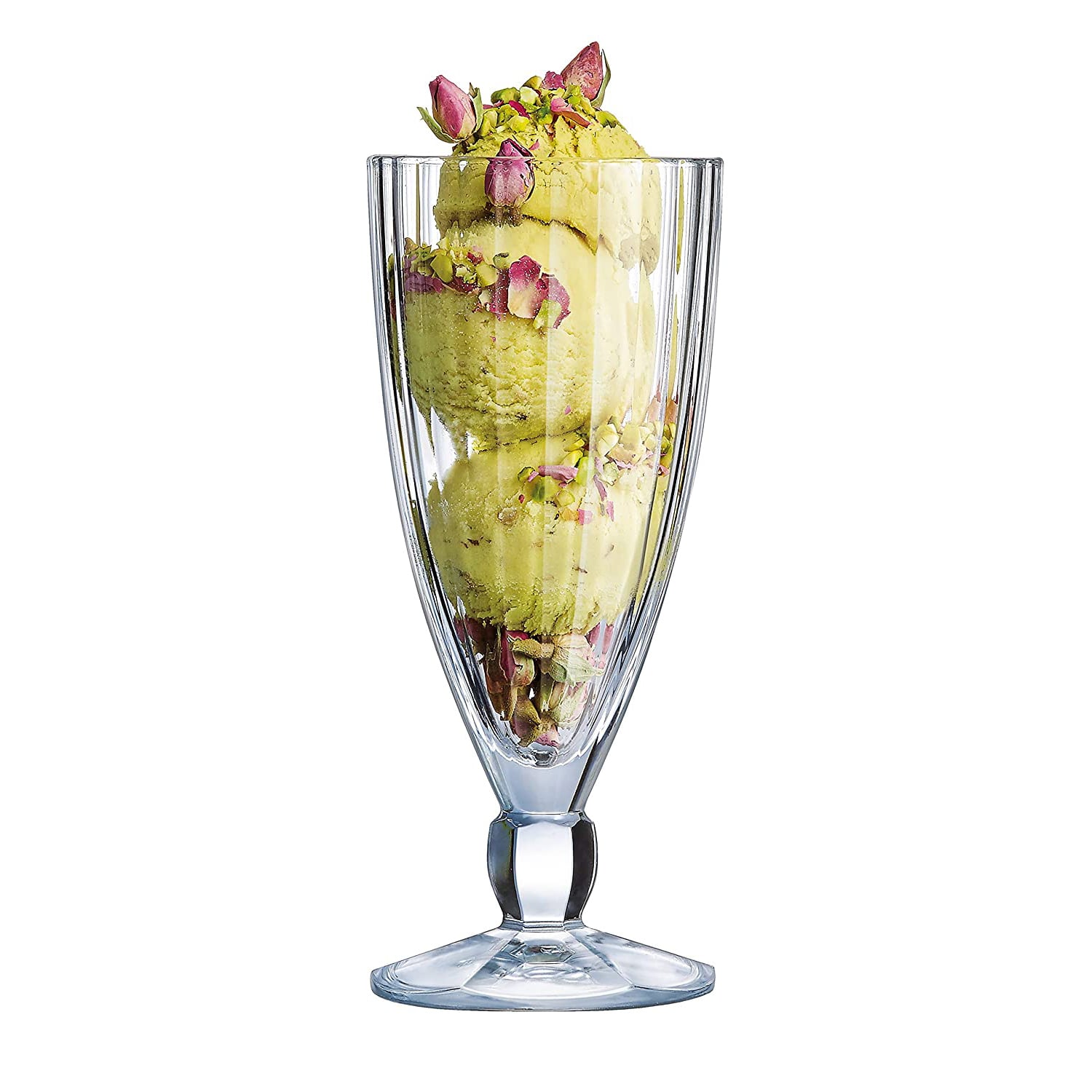 Arcoroc Quadro Milk Shake/Sundae Glass, 360ml-12oz