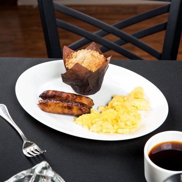 OVAL PLATE Ø29xH2.5cm, ZENIX INTENSITY, ARCOROC