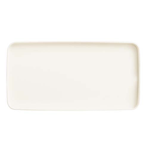 Arcoroc Mekkano Porcelain Rectangle Plate L31Xw16xH2.3cm, Cream