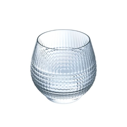 Arcoroc Crystal Old Fashioned Tumbler With Sheer Rim Ø9.5xH9cm, 380ml-13.5oz, Disco