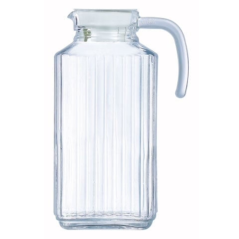 Luminarc Quadro Glass Jug With Lid, 1.7L-57¼oz