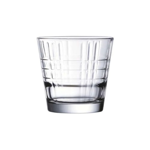 Arcoroc Stack Up Cross Old Fashioned Tumbler Ø8.3xH8cm, 210ml