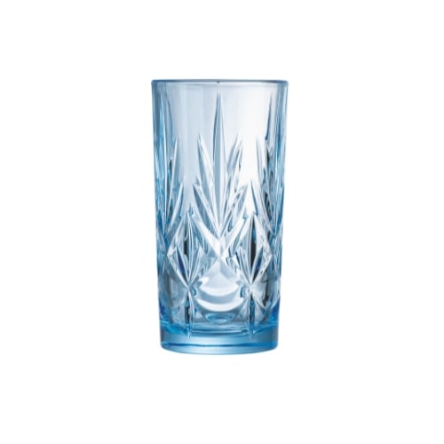 Arcoroc Hi Ball Tumbler Ø7.4xH14.5cm,350ml-11¾oz, Ice Blue, Nancy