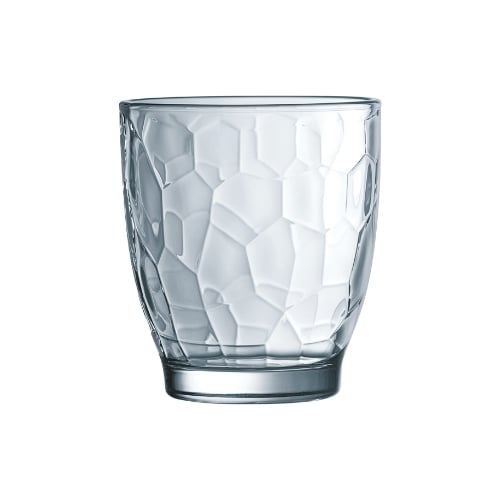 Arcoroc Rock T Coral Glass Tumbler Ø8.55xH9.65cm, 340ml