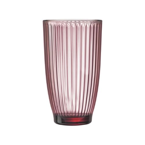 Luminarc Glass Tumbler Ø7.75xH13.6cm, 390ml, Ricky Line Ice Pink T
