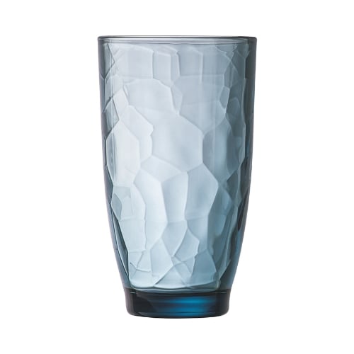 Arcoroc Rock Coral Mazarine T Glass Tumbler Ø7.75xH13.6Cm 390ml