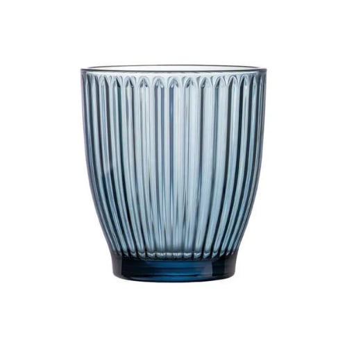 Arcoroc Rock Line Mazarine T Glass Tumbler Ø8.55xH9.65cm, 340ml
