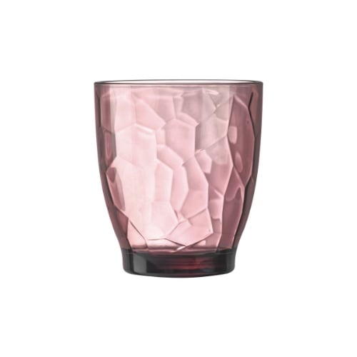 Arcoroc Rock Coral Ice Pink T Glass Tumbler Ø8.55xH9.65cm, 340ml