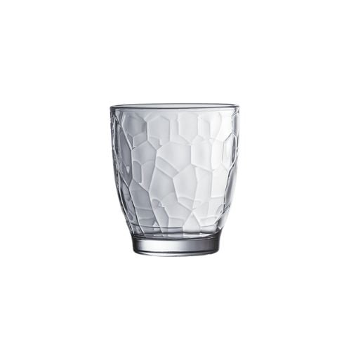 Arcoroc Rock Tempered Glass Old Fashioned Tumbler Ø8.2xH7.4cm, 207ml-7Oz, Coral