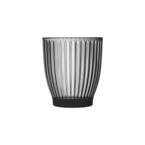 Arcoroc Tempered Glass Tumbler Ø8.55xH9.65cm, 340ml, Rock Line Grey T