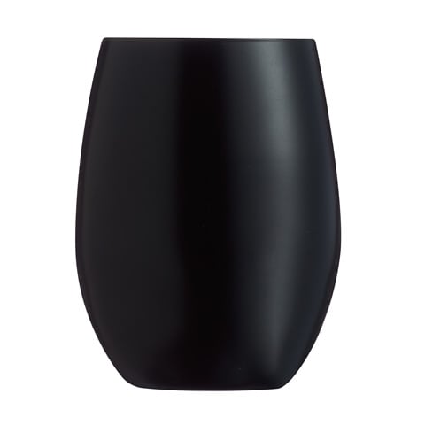 Chef & Sommelier Primary Hi Ball Tumbler, 360ml-12oz,Black Matt