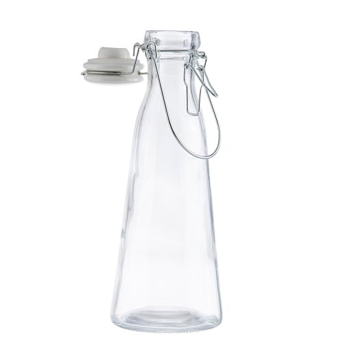 Tablecraft Glass Resealable Carafe Ø3.38xH9.5", 17oz, Clear