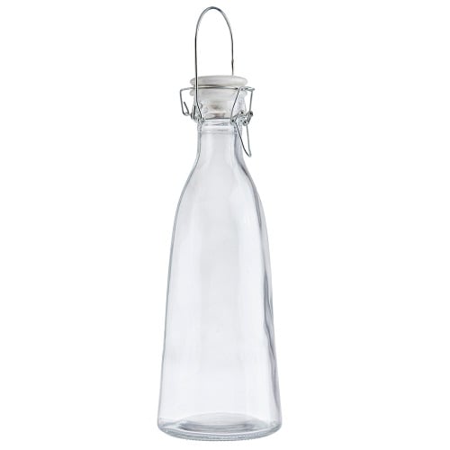 Tablecraft Glass Resealable Carafe Ø4xH11.5", 34oz, Clear