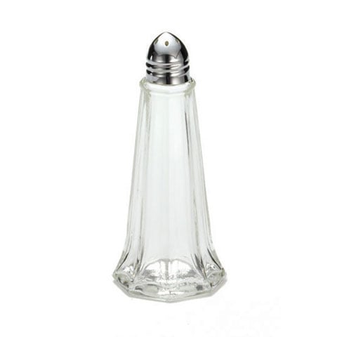 Tablecraft Glass Eiffel Tower Shaker 1oz With Chrome Top