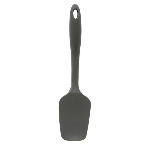 Tablecraft Silicone Spatula Spoon 10.25", Gray