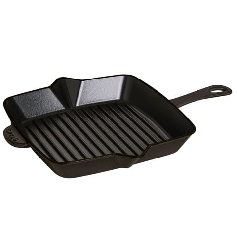 Staub American Square Grill Pan, 26x26cm, Black