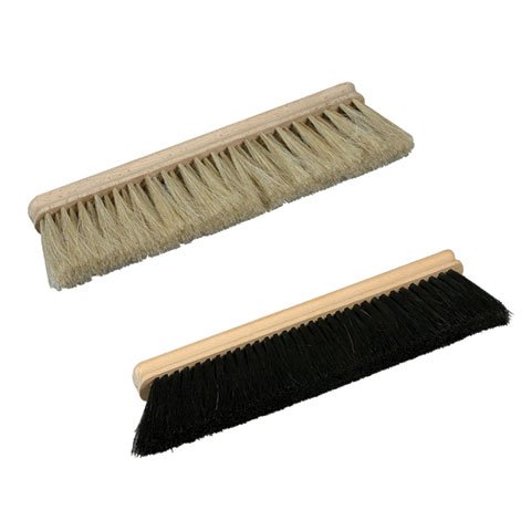 Schneider Horse Hair Bristles Flour Brush With Wooden Handle L30cm, Black