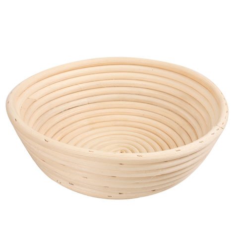 Schneider Wooden Round Bread Proofing Basket Ø25cm X H9.5cm, 1500g