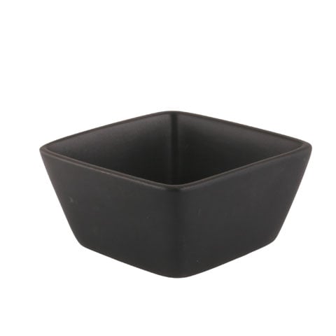 Cerabon Noma Diamond Shape Bowl with Matt Finish, L127xH68mm, Black