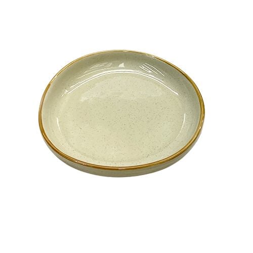 Cerabon Noma Salad Plate Ø18xH3.2cm, Sesame Khaki