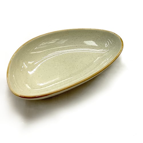 Cerabon Noma Plate L28.9xW17.6xH4.2cm, Sesame Khaki