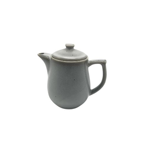 Cerabon Noma Porcelain Coffee Pot L13.5xW8.5xH12cm, 350ml, Reactive Grey