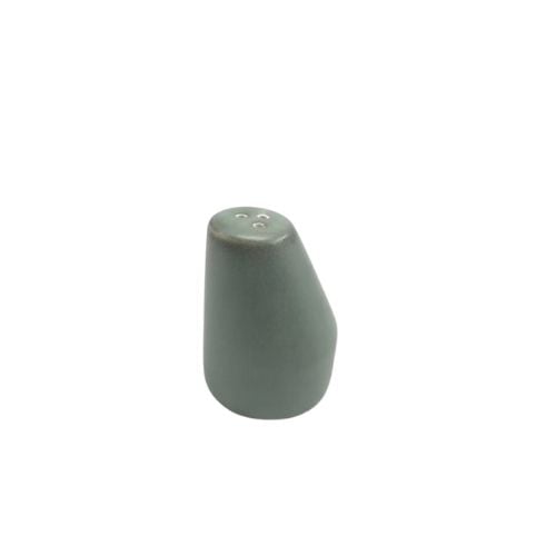 Cerabon Noma Porcelain Salt Shaker (3 Holes) L5xW5xH7cm, Reactive Green