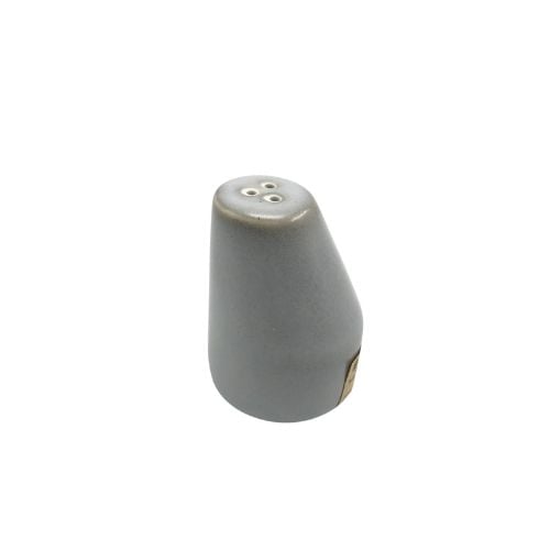 Cerabon Noma Porcelain Salt Shaker (3 Holes) L5xW5xH7cm, Reactive Grey