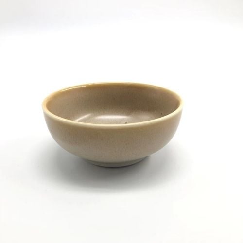 Cerabon Noma Porcelain Round Salad Bowl Ø13xH5.2cm, Reactive Yellow