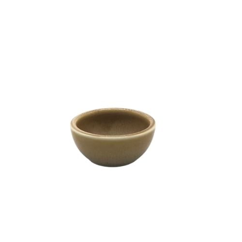 Cerabon Noma Porcelain Round Ramekin Ø7.3xH3.4cm, Reactive Yellow