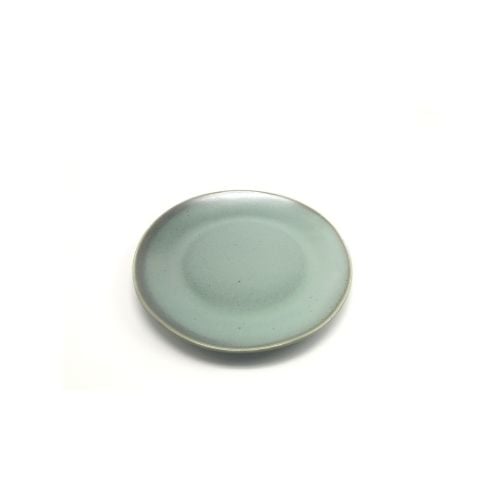 Cerabon Noma Porcelain Round Coupe Plate Ø17.6xH1.3cm, Reactive Green